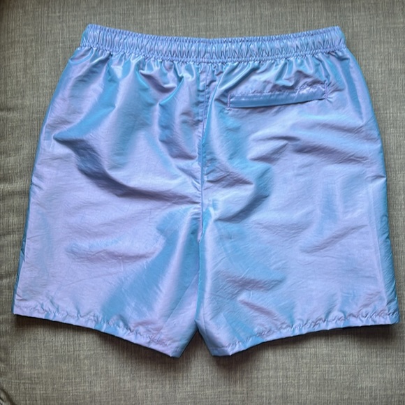 Killer Acid Psychedelic Swim Trunks Shorts Fully Lined Logo Purple - Picture 5 of 8